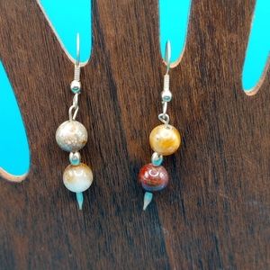 Gemstone earrings